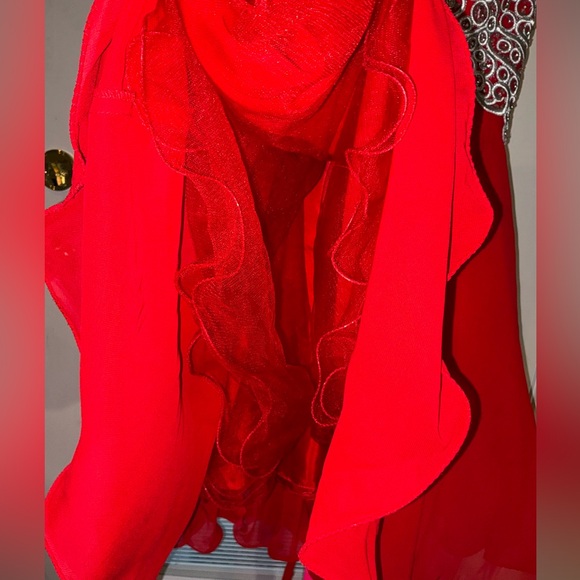 May Queen Mini Prom Dress Size 4 - Picture 7 of 16